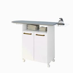 Mueble de planchado blanco Zancini