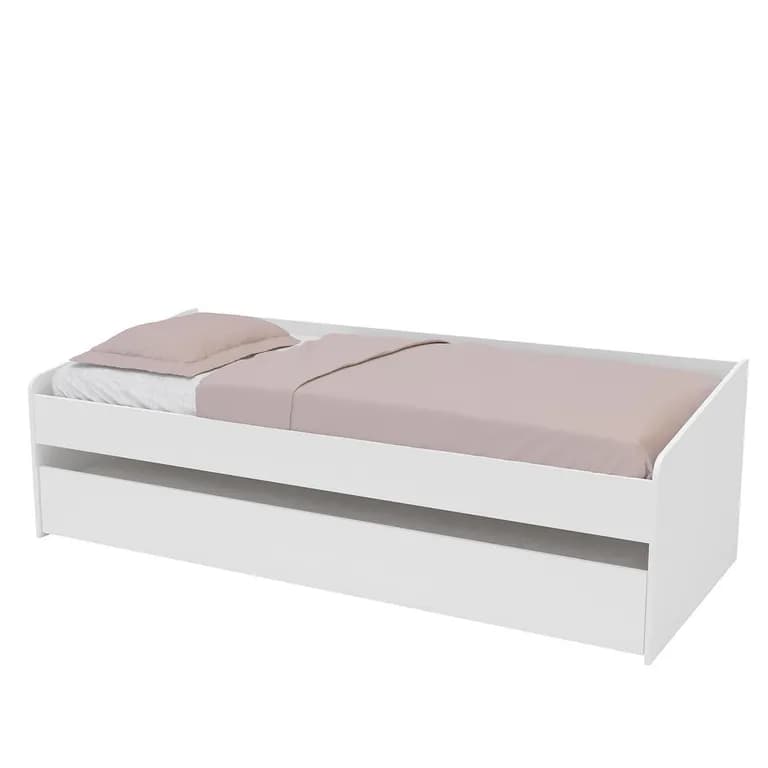 Cama Gandu 1 plaza Blanco