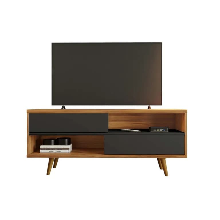 Rack TV 50" Prett nogal/negro