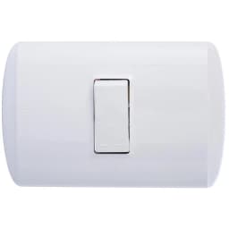 Interruptor simple 9/12 10 A Modus Plus Blanco