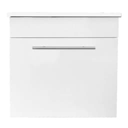 Kit mueble vanitorio elegant a muro 55x33x52 cm