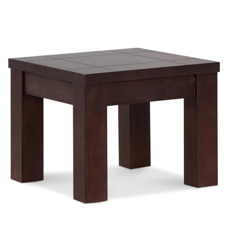Mesa lateral Nuble 50x50x40 cm chocolate