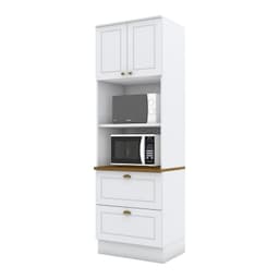 Mueble para microondas 2 puertas 2 cajones Americana