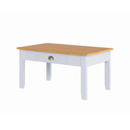 Mesa de centro Ludlow blanco miel
