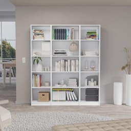Combo 2 estantes 45cm + estante 62cm blanco