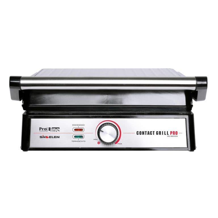 Parrilla Apertura 180 Electrica 2000 W Inox PE-5500IN