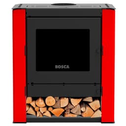 Estufa Lena Gold 500 Black Vision Rojo