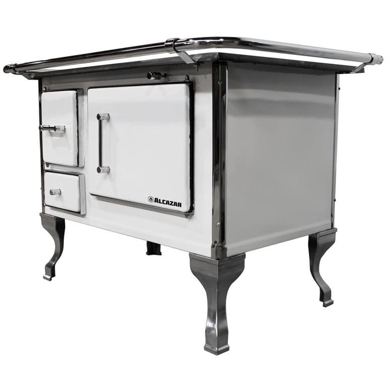 Cocina a Lena Llaima Tradicional 70 Blanca