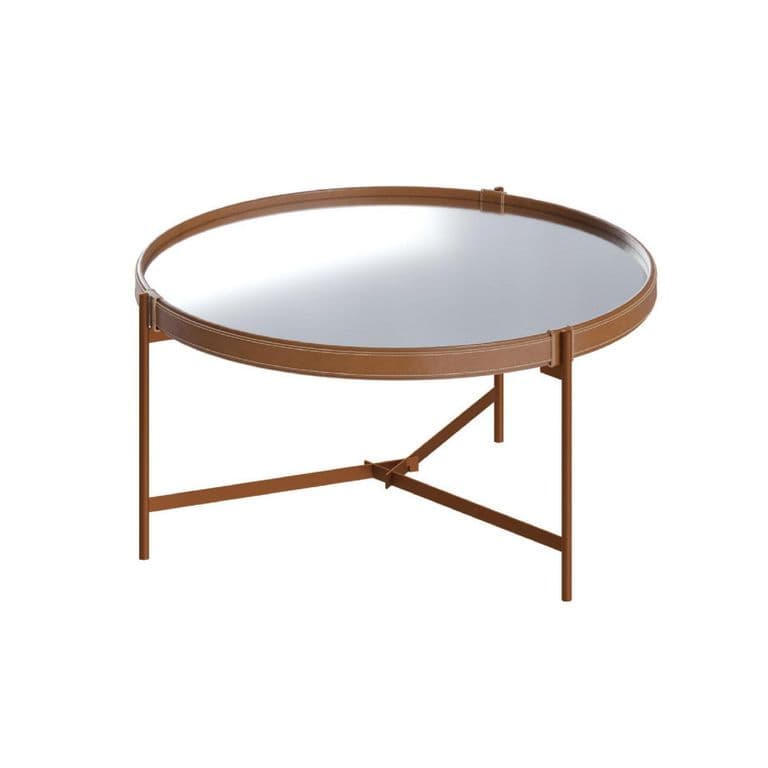 Mesa de Centro Aqua Cooper Cafe Cobrizo 57x57x30.5 cm