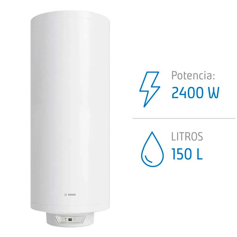 Termo Electrico 150 Litros 2400 W de Muro