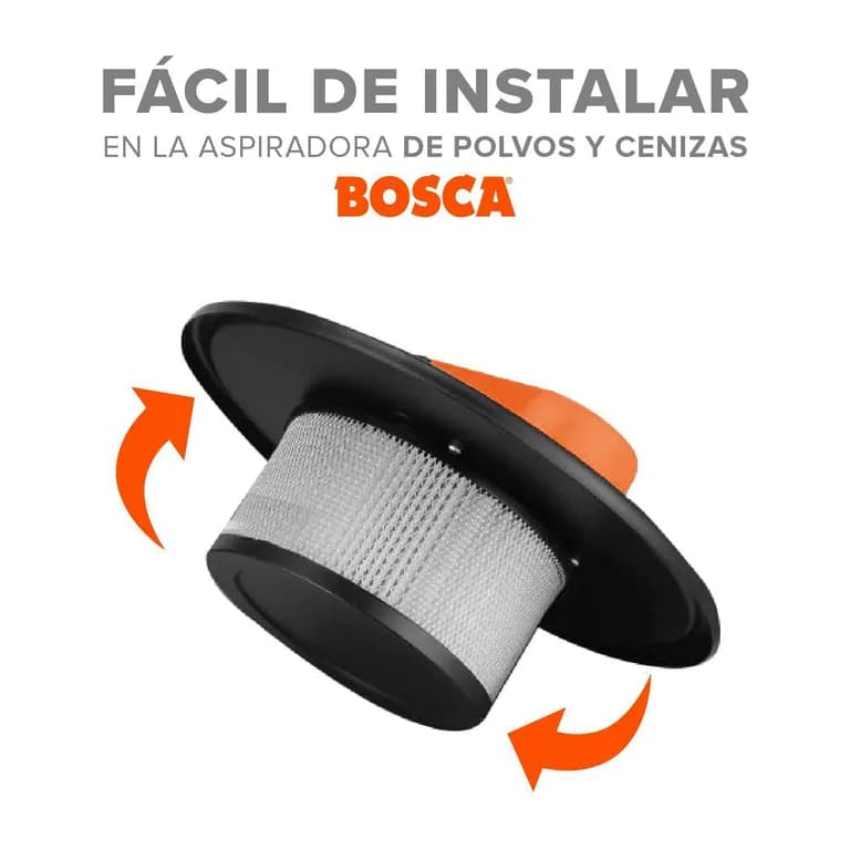 Filtro Hepa Con Malla Para Aspiradora De Cenizas