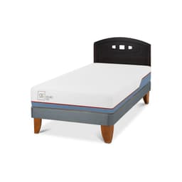 Cama Europea Excellence Plus 1.5P Respaldo Gales Negro