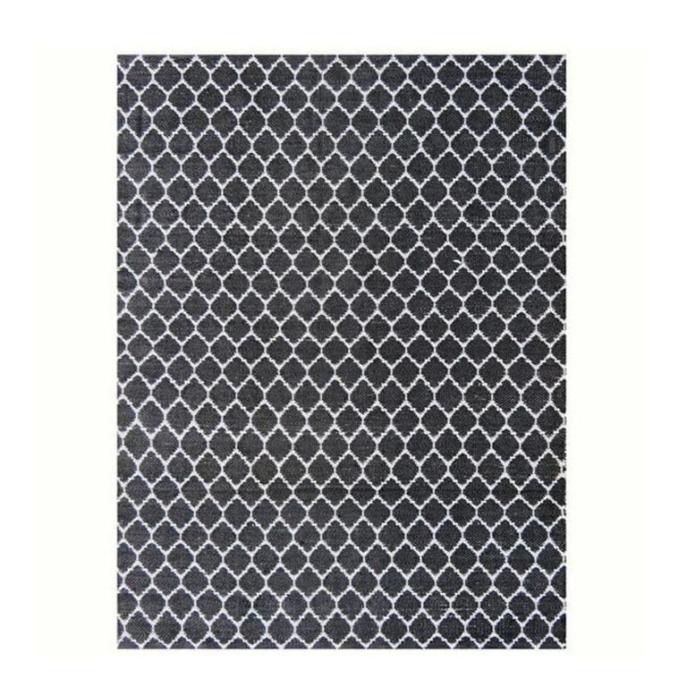 Alfombra 120x170 cm PVC Negro