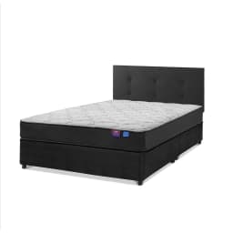 Cama 2 plazas Americana Therapedic Plus Negro