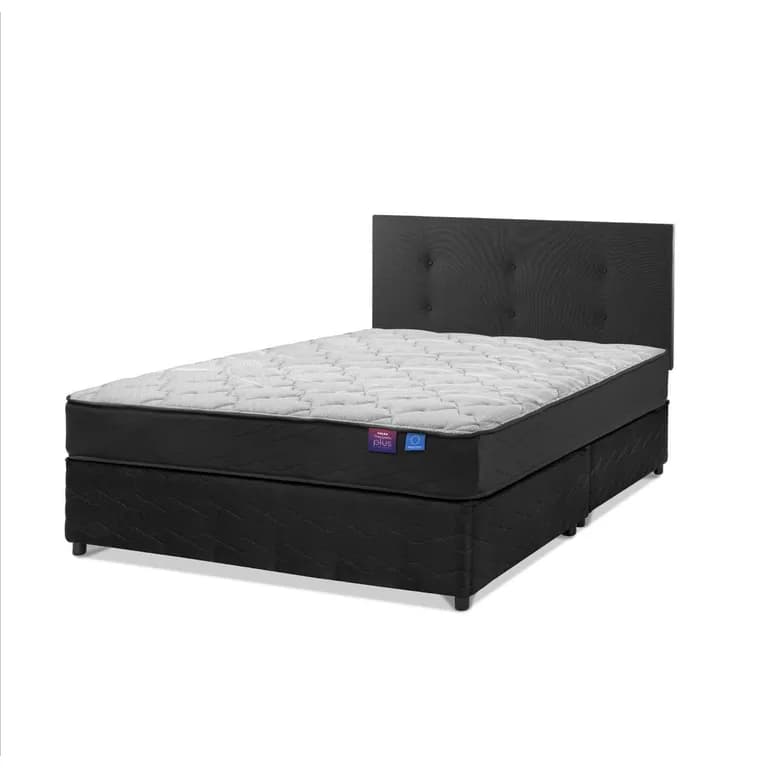Cama 2 plazas Americana Therapedic Plus Negro
