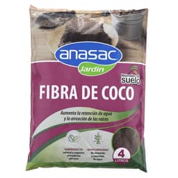Fibra de coco mejorador de suelo 4 litros
