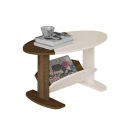 Mesa de centro Isis Pino/beige 80x45x40 cm