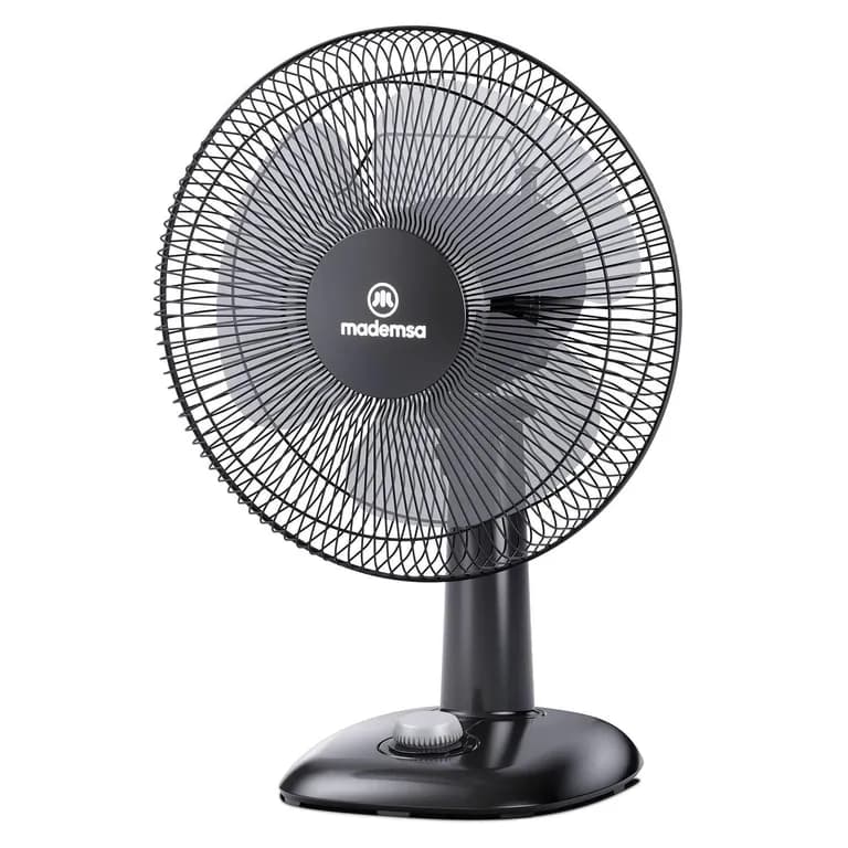 Ventilador Sobremesa Negro