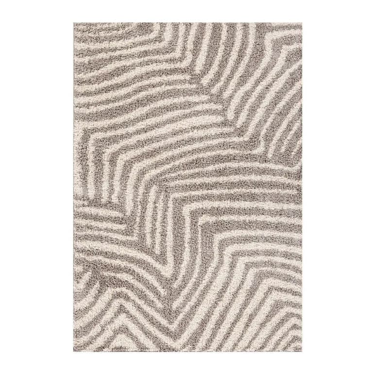 Alfombra 170x230 cm Polipropileno Beige