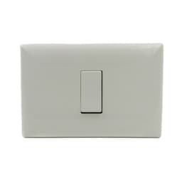 Interruptor simple 9/12 s17 Blanco