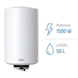 Termo Electrico 50 Litros 1500 W de Muro
