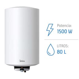 Termo con Wifi Electrico 80 Litros 1500 W de Muro