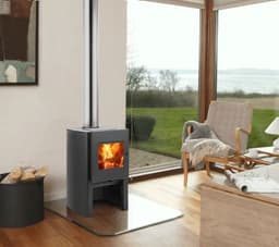 Estufa Lena Firelog 380 Gris