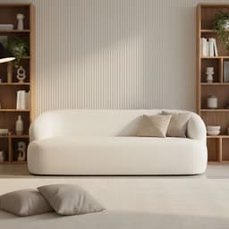Sofa 3 cuerpos Chandon 180x78x90 cm Beige