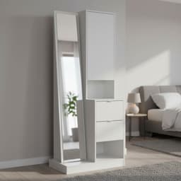 Comoda Tocador 2 Cajon(es) Moveli 79x190x45 cm Blanco