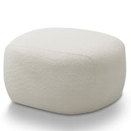 Puff tela Chandon beige