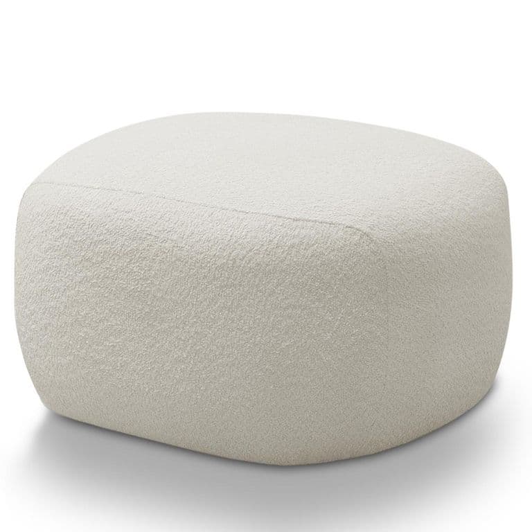 Puff tela Chandon beige