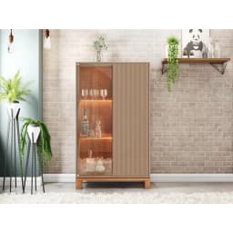Vitrina Mondrian gris Cast