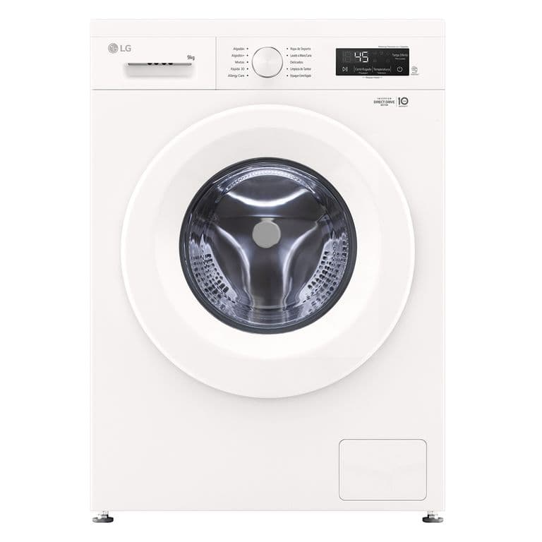 Lavadora Carga Frontal 9 kg Blanco WM9GWVFS6