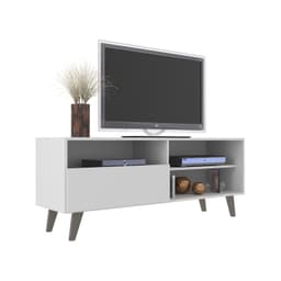 Rack TV 55 " Detroit Blanco 136x53.5x36 cm