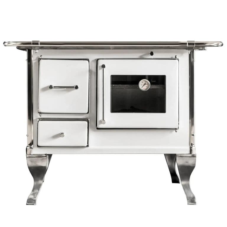 Cocina a Lena 4 Platos Blanco Villarica 90