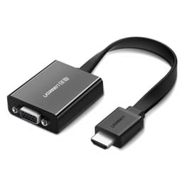 Convertidor HDMI a VGA 1080P@60Hz con Puerto de Audio Jack 3.5mm Negro MM103
