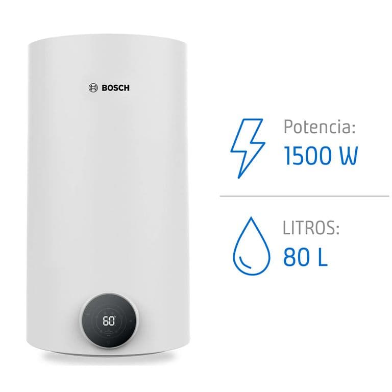 Termo Electrico 80 Litros 1500 W de Muro