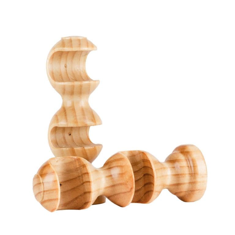 Soporte Doble Techo 19/28 Mm 2 Und Natural