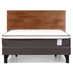 Cama Europea New Style 4 Plus 2 plazas Respaldo Rachel