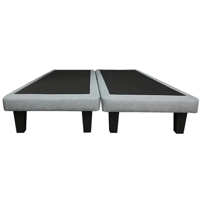 Base Cama 2 plazas Europea Forest Gris