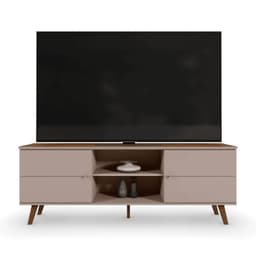 Rack TV 75 " ARACAJU G/N Gris Claro Nogal 180x64x38