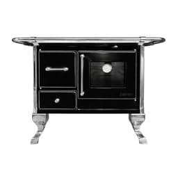 Cocina a Lena 4 Platos Negro Villarrica 80 Negra