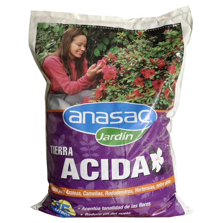 Tierra Acida para Jardin 25 litros saco