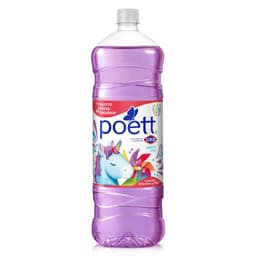 Limpiador Desinfectante de Pisos Poett Espiritu Play Botella 1.8 Lts