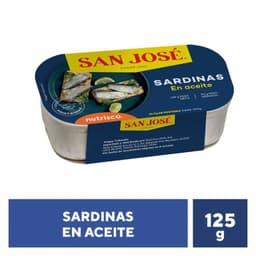 Sardinas en Aceite Lata San Jose 125 g