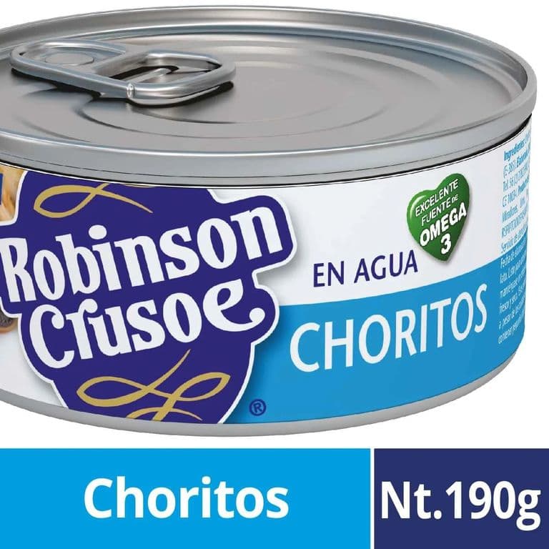 Choritos al Natural 190 GR