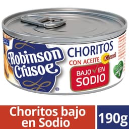 Choritos en Aceite 190 GR