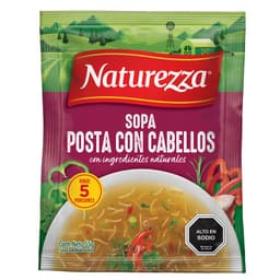Sopa Sabor Posta con Cabello de Angel Naturezza 55 g