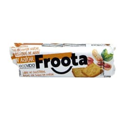 Galleta Emparedado Relleno Mani Sin Azucar Ecovida 150 g