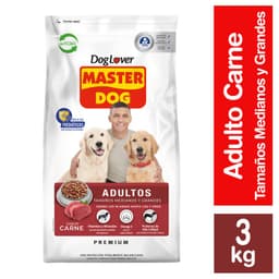Alimento Seco para Perro Adulto Sabor Carne 3 Kg